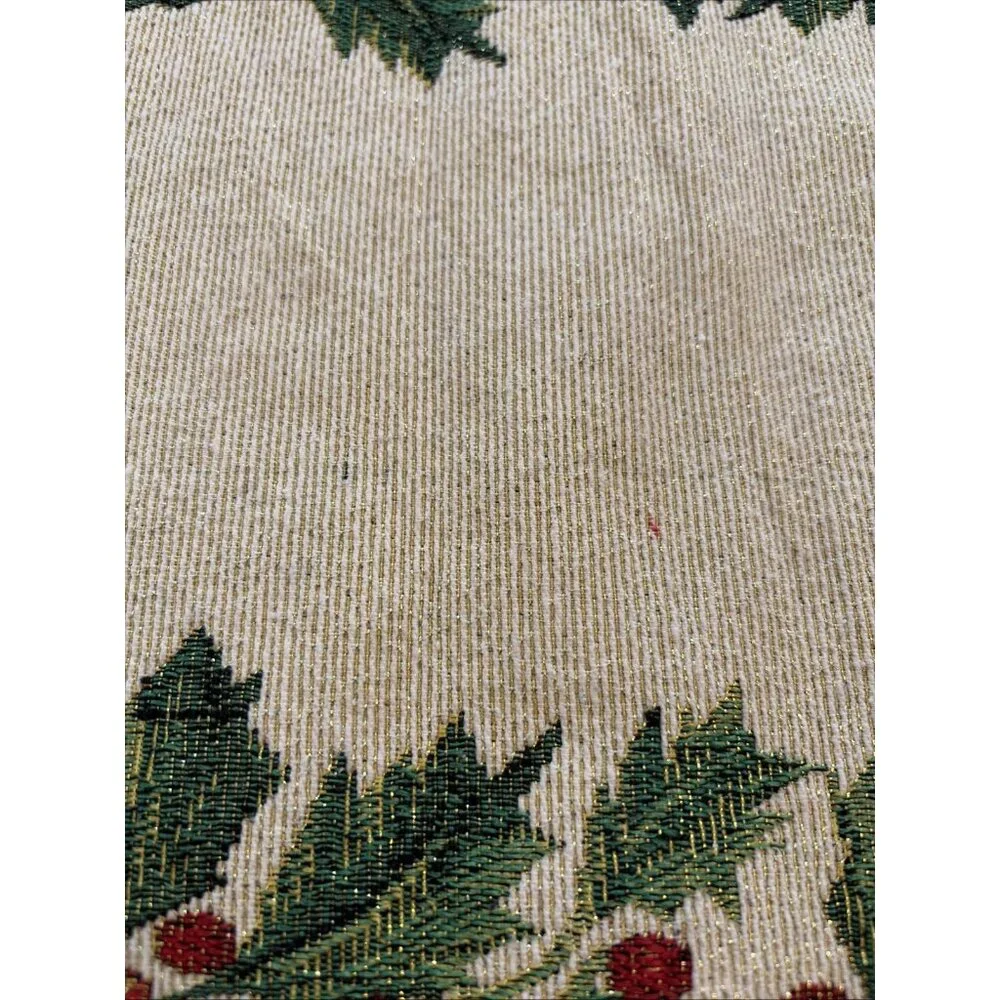 Christmas Poinsettia Table Runner 70x13